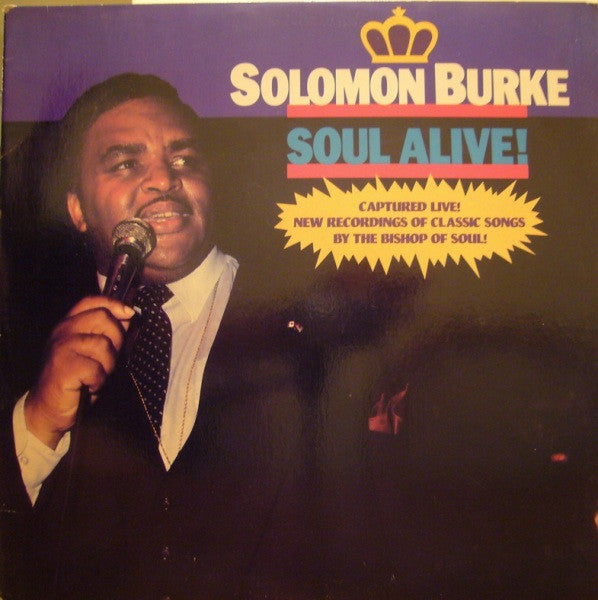 Solomon Burke : Soul Alive! (2xLP, Album, Gat)