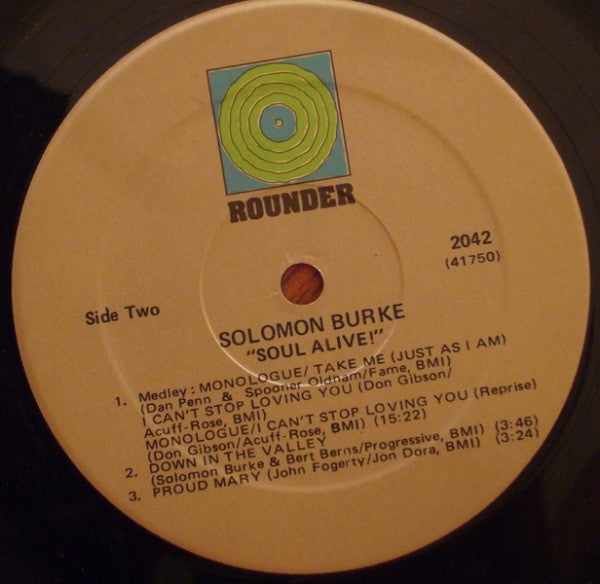 Solomon Burke : Soul Alive! (2xLP, Album, Gat)