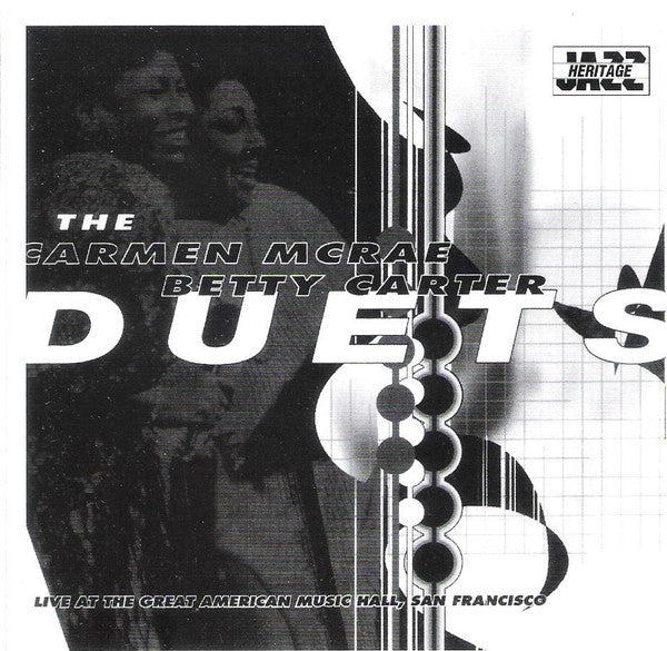 Carmen McRae, Betty Carter : The Carmen McRae - Betty Carter Duets (CD, Album, RE)