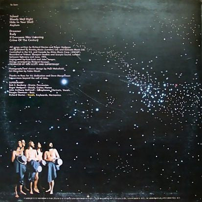Supertramp : Crime Of The Century (LP, Album)