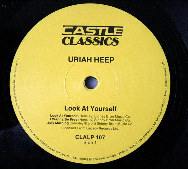 Uriah Heep : Look At Yourself (LP, Album, RE)