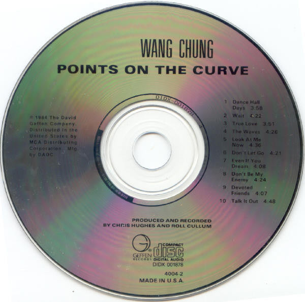 Wang Chung : Points On The Curve (CD, Album, RE)