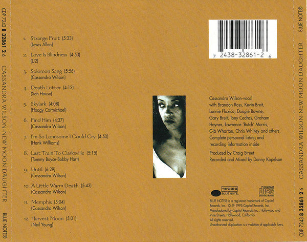 Cassandra Wilson : New Moon Daughter (CD, Album, EMI)