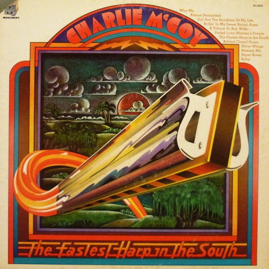 Charlie McCoy : The Fastest Harp In The South (LP, Album, RP, Ter)