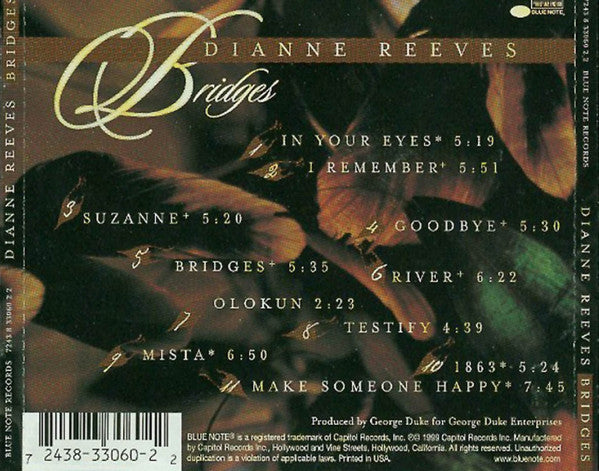Dianne Reeves : Bridges (CD, Album)