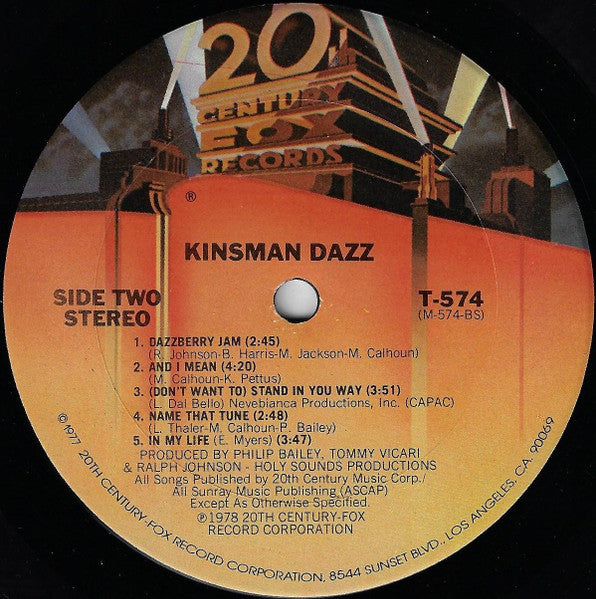 Kinsman Dazz : Kinsman Dazz (LP, Album, Ter)