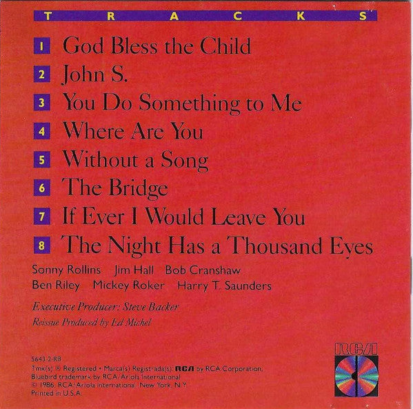 Sonny Rollins Featuring Jim Hall : The Quartets (CD, Comp, RM)