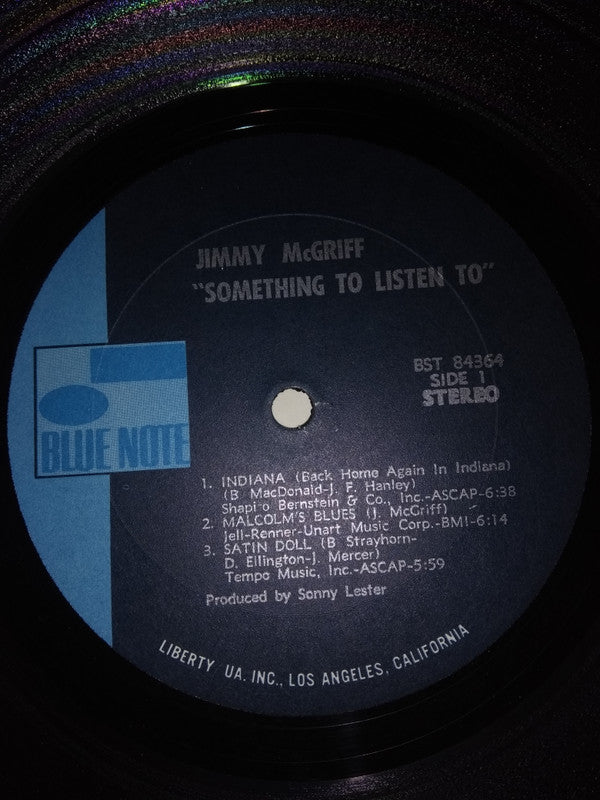 Jimmy McGriff : Something To Listen To (LP, Album)