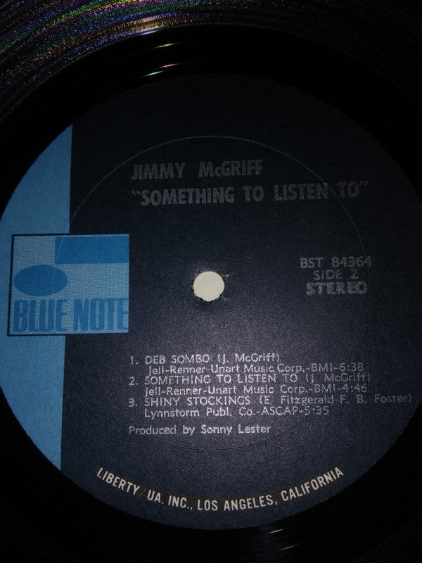 Jimmy McGriff : Something To Listen To (LP, Album)