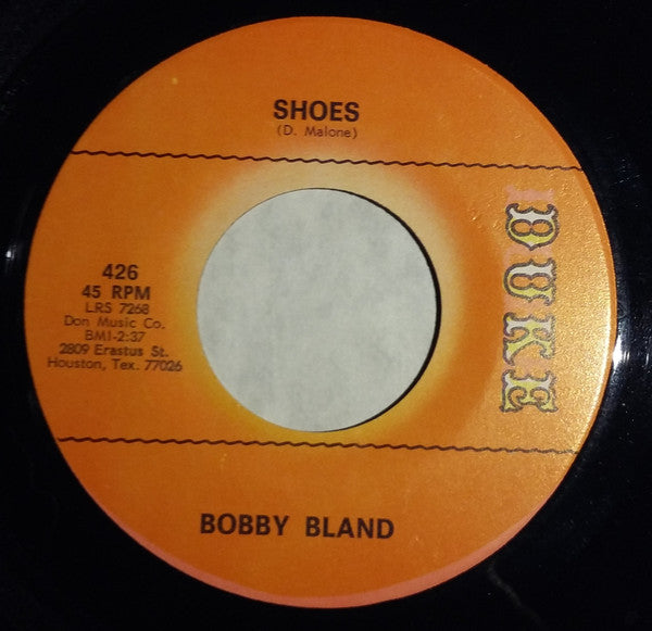 Bobby Bland : A Touch Of The Blues  /  Shoes (7", Single)