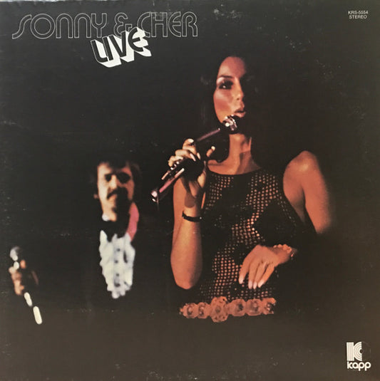 Sonny & Cher : Sonny & Cher Live (LP, Album)