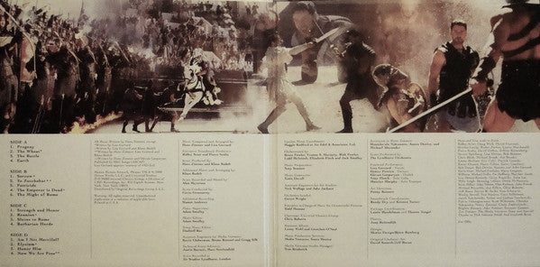 Hans Zimmer And Lisa Gerrard : Gladiator (Music From The Motion Picture) (2x12", Album, Ltd, Num)