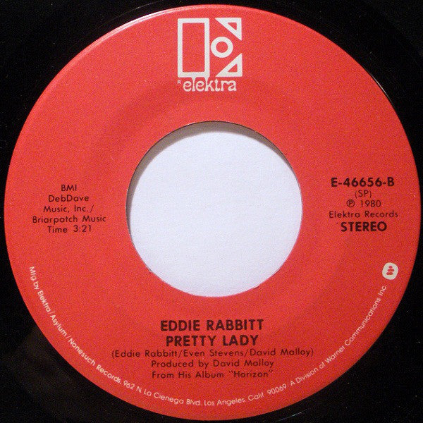 Eddie Rabbitt : Drivin' My Life Away (7", Single, Spe)
