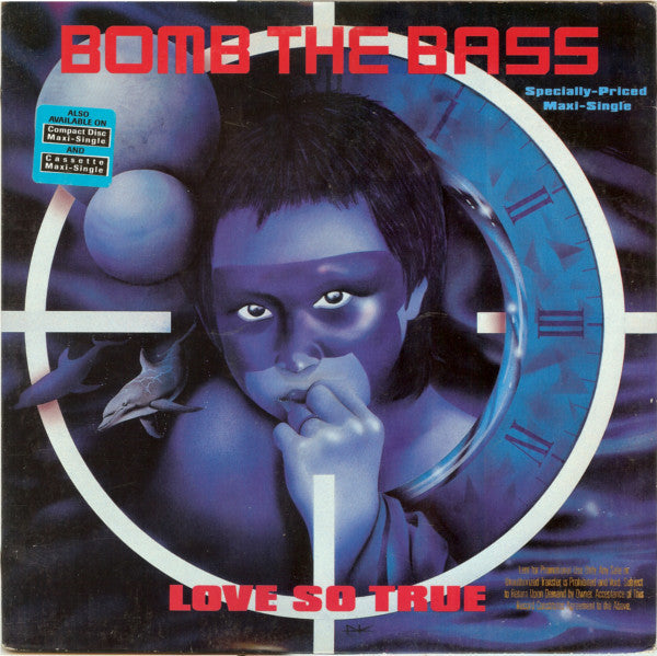 Bomb The Bass : Love So True (12", Maxi)