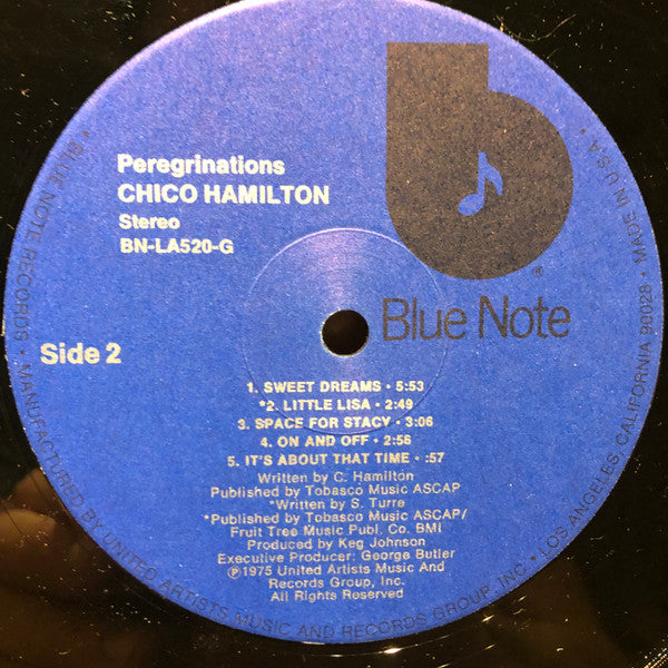 Chico Hamilton : Peregrinations (LP, Album)