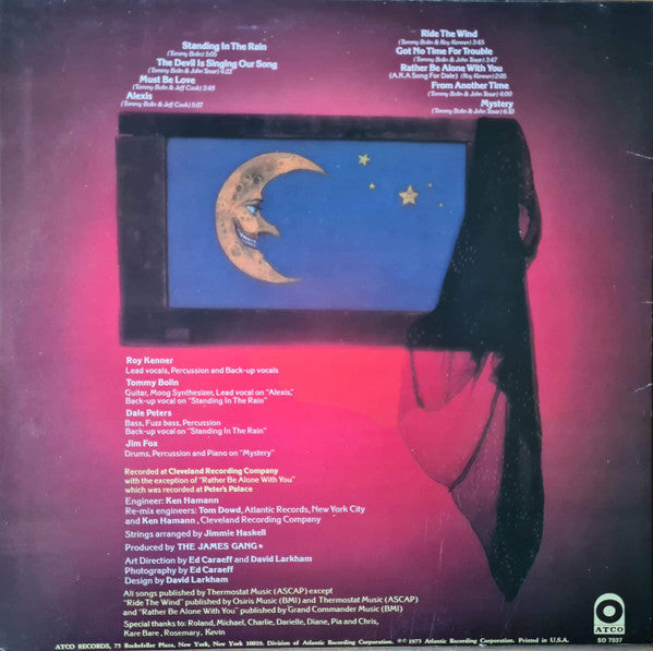 James Gang : Bang (LP, Album, RE, SP)
