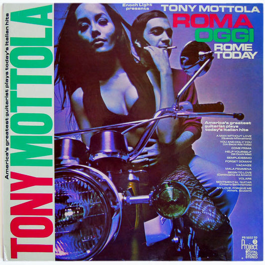 Tony Mottola : Roma Oggi = Rome Today (LP, Album, San)