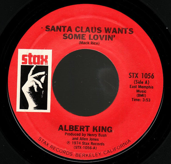 Albert King / The Emotions : Santa Claus Wants Some Lovin' / What Do The Lonely Do At Christmas (7", RE, Pit)