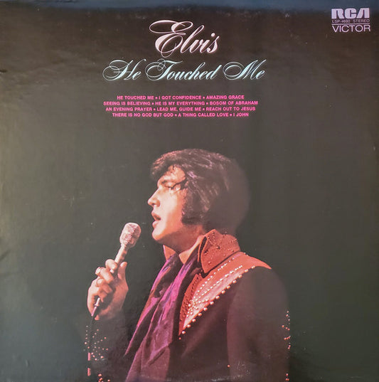Elvis* : He Touched Me (LP, Album, Ind)