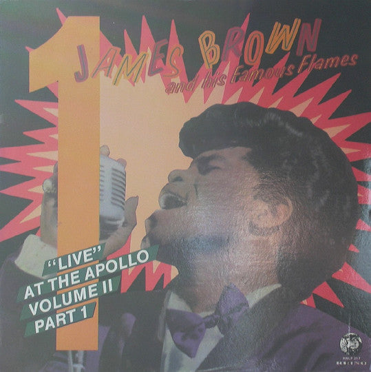 James Brown And His Famous Flames* : "Live" At The Apollo Volume II (Part 1) (LP, Album, RE)