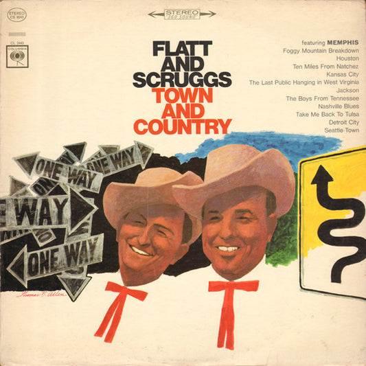 Flatt And Scruggs* : Town And Country (LP, Album)