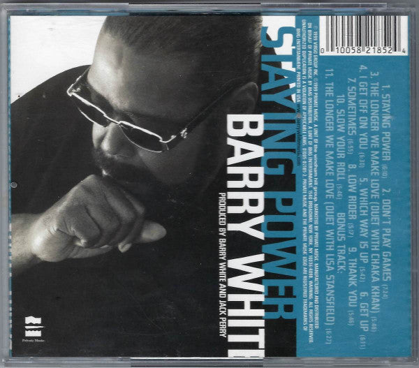 Barry White : Staying Power (CD, Album)