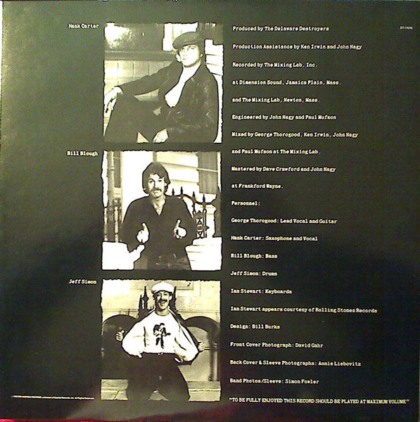 George Thorogood & The Destroyers : Bad To The Bone (LP, Album)