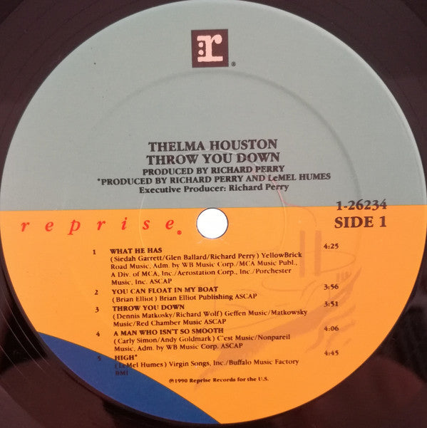 Thelma Houston : Throw You Down (LP, Album)