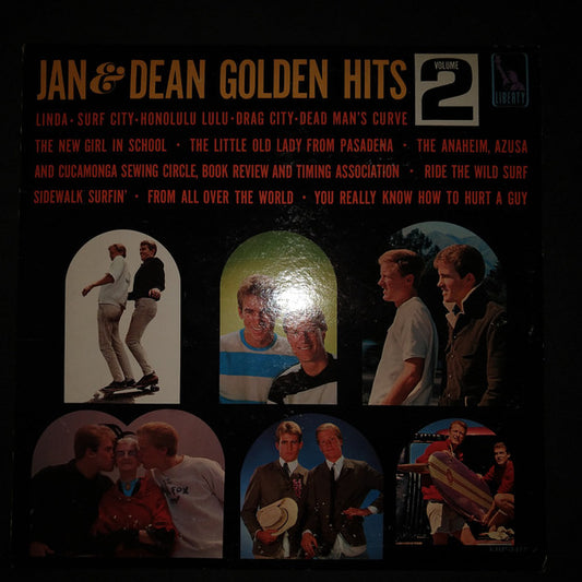 Jan & Dean : Jan & Dean Golden Hits Volume 2 (LP, Comp, Mono)