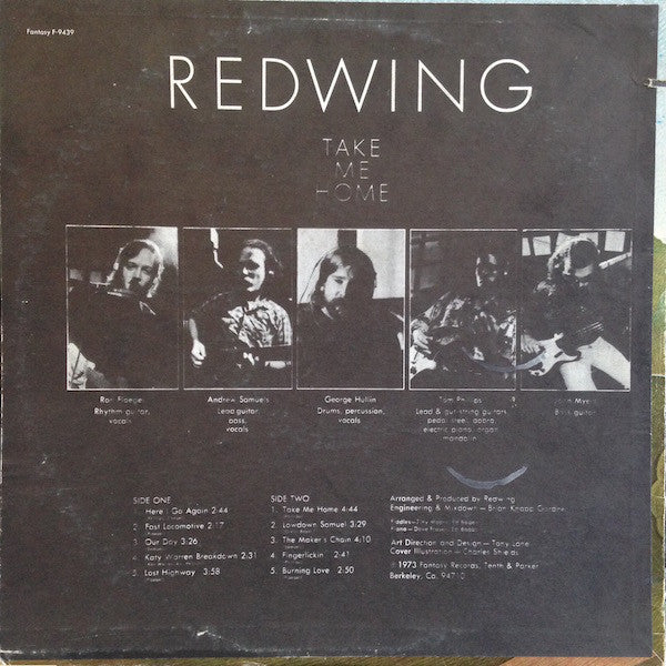 Redwing (2) : Take Me Home (LP, Album)