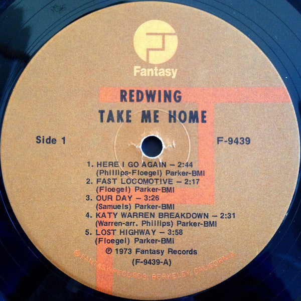 Redwing (2) : Take Me Home (LP, Album)