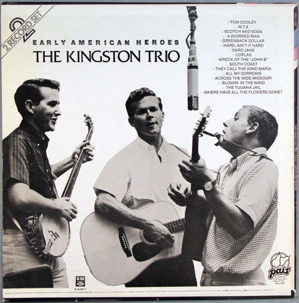 The Kingston Trio* : Early American Heroes (2xLP, Comp, Spe)
