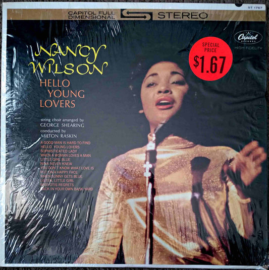 Nancy Wilson : Hello Young Lovers (LP, Album, RP, Scr)