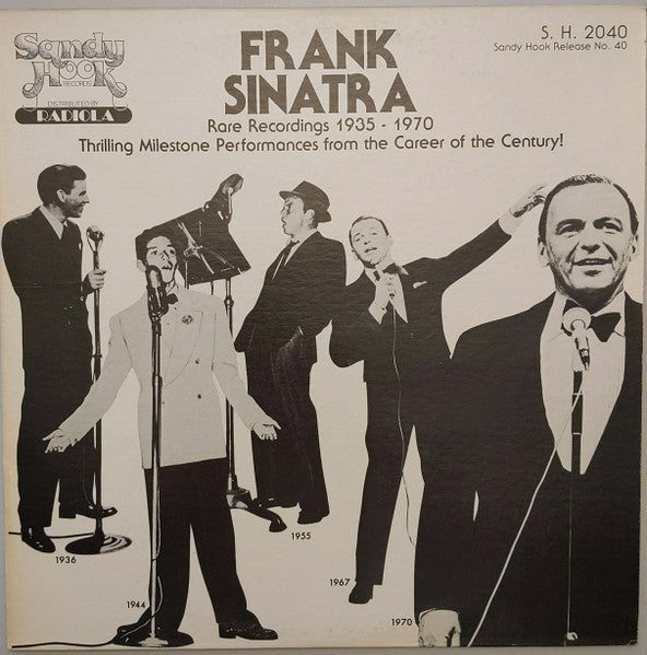 Frank Sinatra : Rare Recordings 1935 - 1970 (LP, Comp)