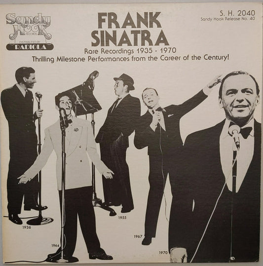 Frank Sinatra : Rare Recordings 1935 - 1970 (LP, Comp)
