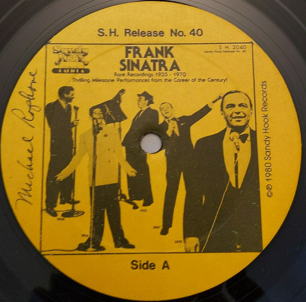 Frank Sinatra : Rare Recordings 1935 - 1970 (LP, Comp)