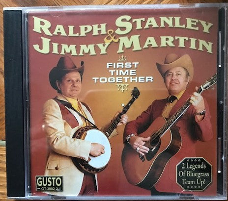 Jimmy Martin & Ralph Stanley : First Time Together (CD, Album, RE, Rec)