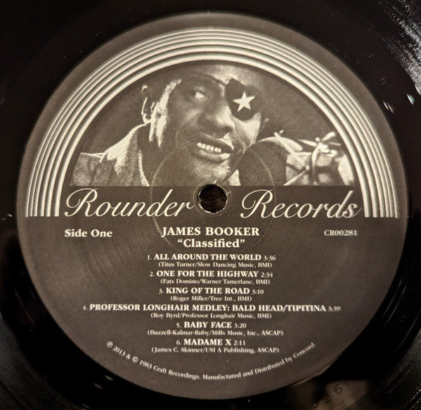 James Booker : Classified (LP, Album, RE)