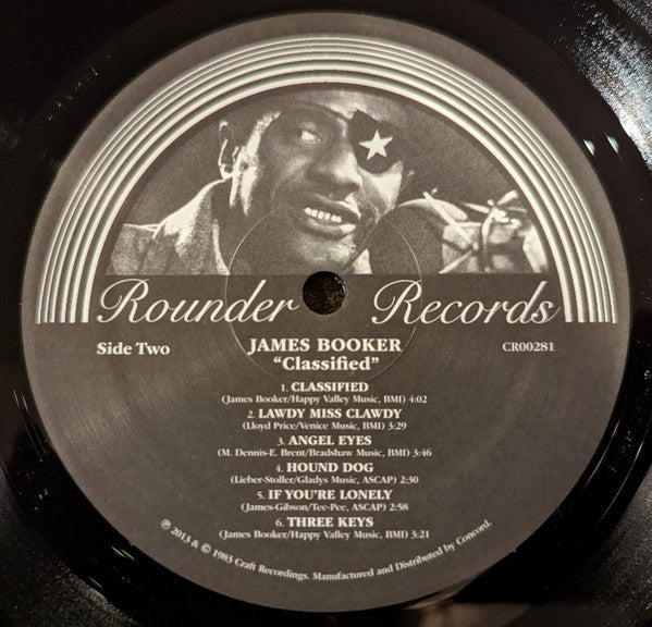 James Booker : Classified (LP, Album, RE)