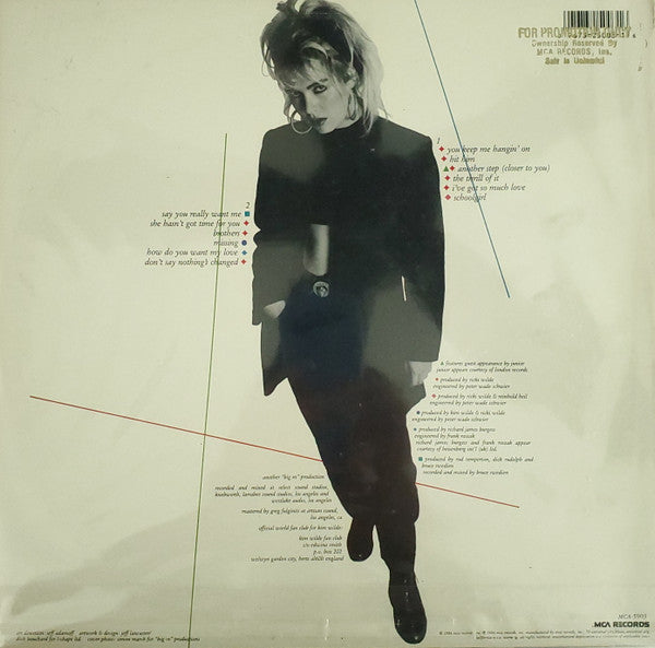 Kim Wilde : Another Step (LP, Album, Pin)