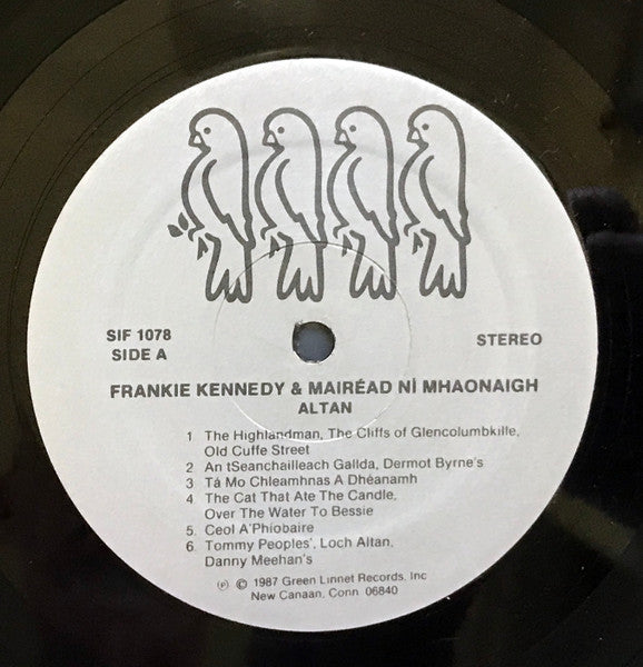 Frankie Kennedy & Mairéad Ní Mhaonaigh / Altan : Altan (LP, Album)