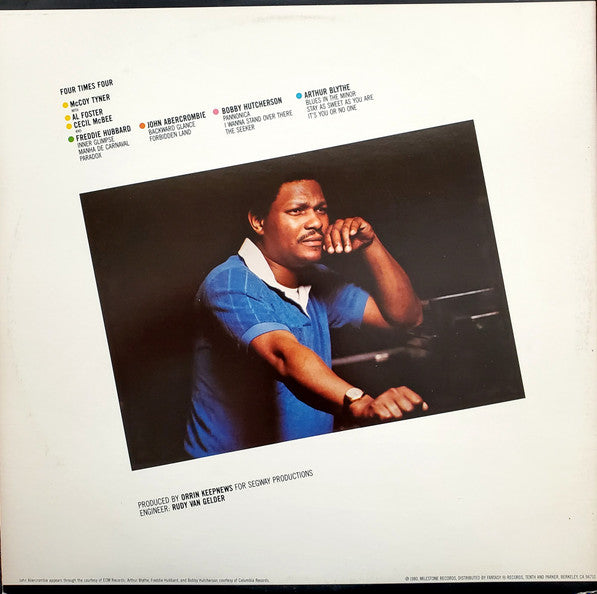 McCoy Tyner : 4 X 4 (2xLP, Album, Gat)