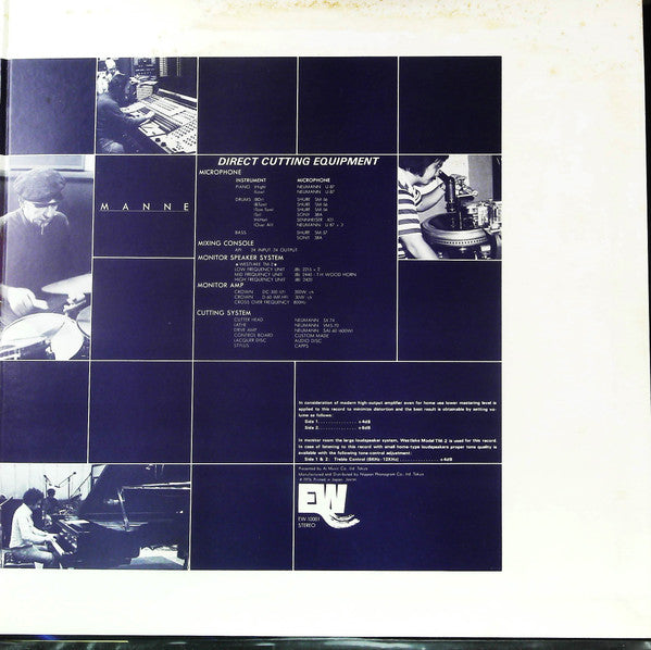 Joe Sample / Ray Brown / Shelly Manne : The Three (LP, Album, Gat)