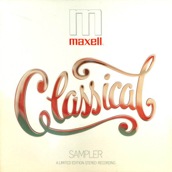 Various : Maxell Classical Sampler (LP, Comp, Ltd, Smplr, Gat)