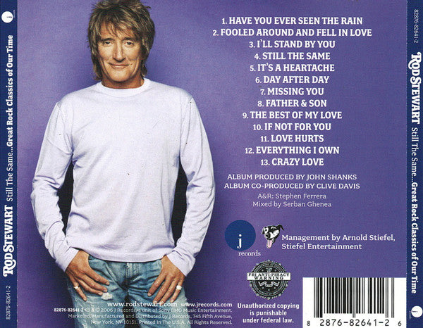 Rod Stewart : Still The Same... Great Rock Classics Of Our Time (CD, Album)