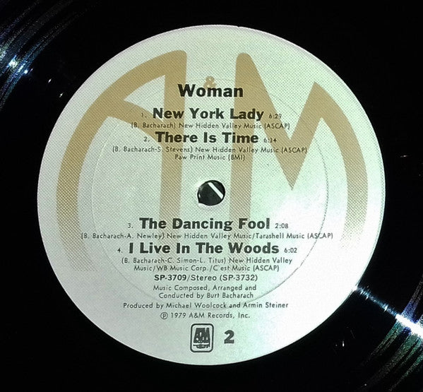 Burt Bacharach And The Houston Symphony Orchestra : Woman (LP, Album)