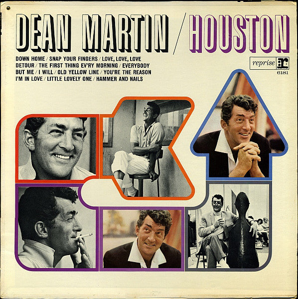 Dean Martin : Houston (LP, Album, Mono)