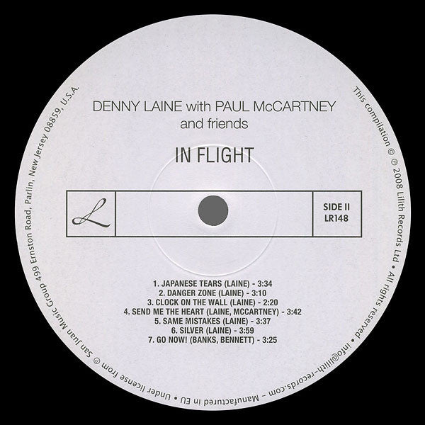 Denny Laine With Paul McCartney : In Flight (LP, Album, RE, 180)