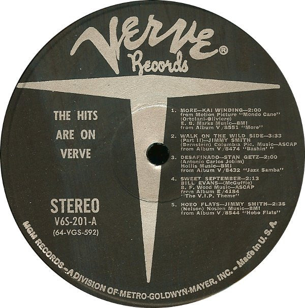 Various : The Hits Are On Verve (LP, Smplr)