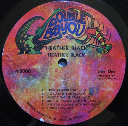 Heather Black : Heather Black (LP, Album)